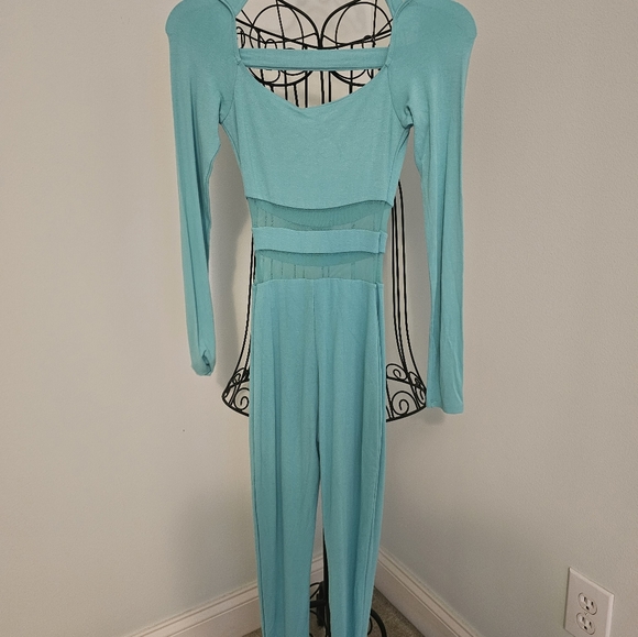 Naked wardrobe " Meshed up"  Jumpsuit! - Picture 3 of 6